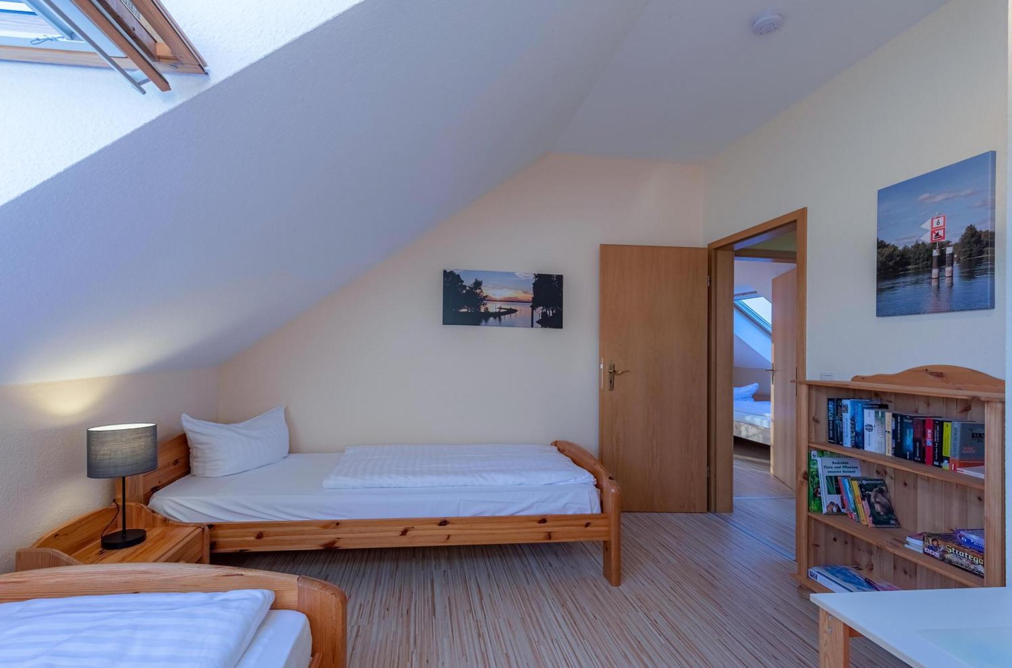 Ferienhaus Schwanensee Fuenfseen Exterior foto